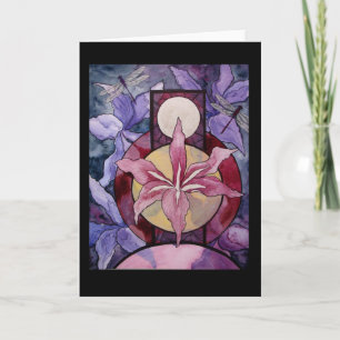 Grußkarte: "The ReBirth Karte