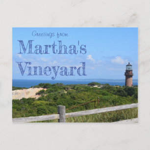 Grußkarte von Martha's Vineyard Postkarte