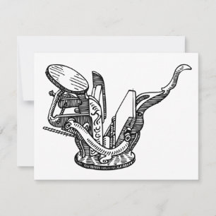 Grußkarte von Sigwalt Letterpress Dankeskarte