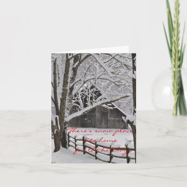 Grußkarte - Weihnachten (Vorderseite)