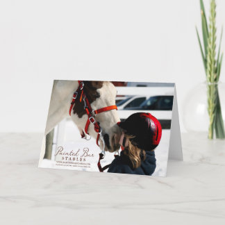 Grußkarte - Winter Karte