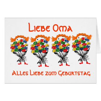 Grußkarte zum Geburtstag