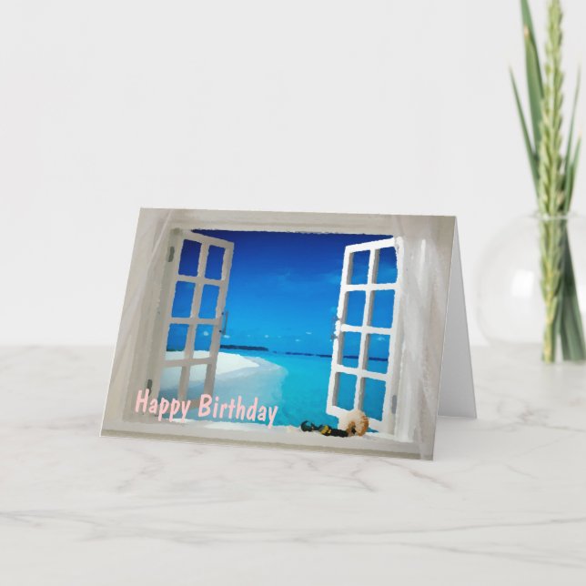 Grußkarte zum Geburtstag Karte (Vorderseite)