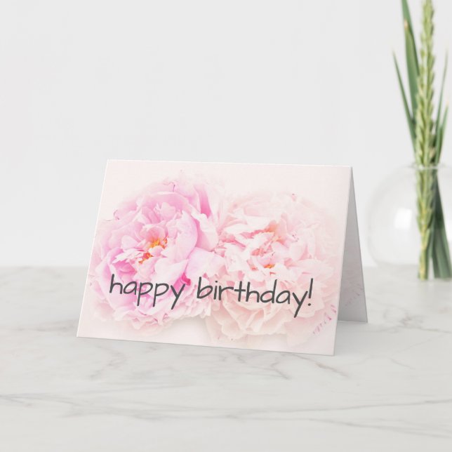 Grußkarte zum Geburtstag Karte (Vorderseite)