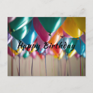 Grußkarte zum Geburtstag Postkarte