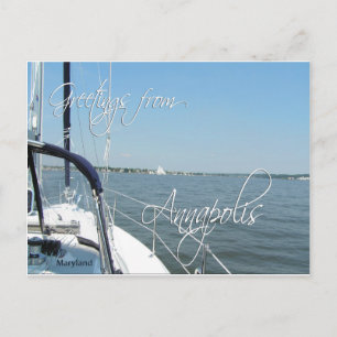 Grußkarten aus Annapolis Postkarte