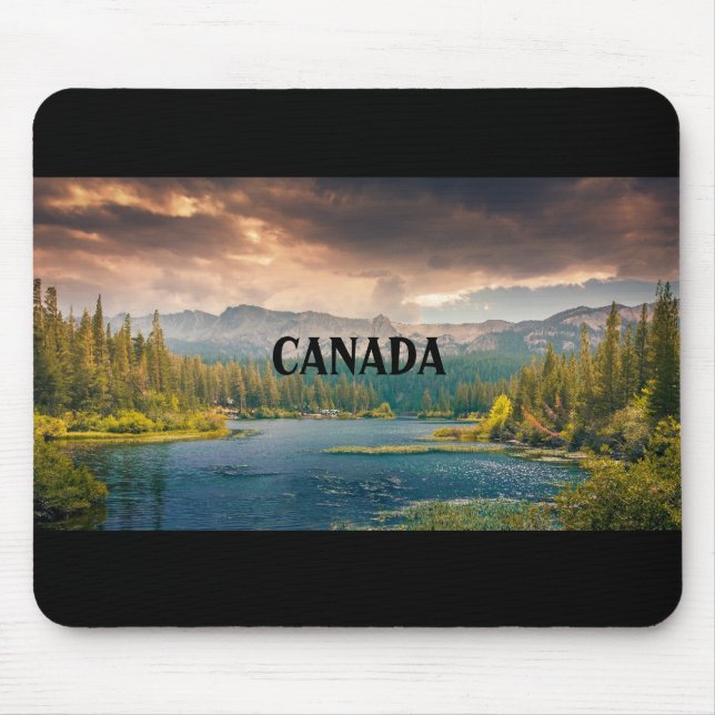 Grußkarten aus Kanada Mousepad (Vorne)