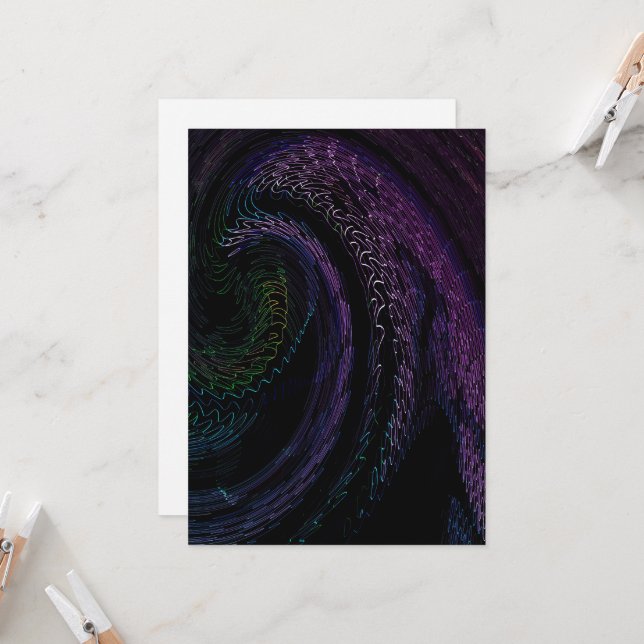 Grußkarten Einladung (Vorderseite/Rückseite Beispiel)