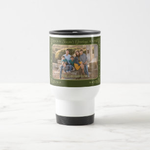 Grußkarten für Foto- und Name-Tasse der Saison Reisebecher