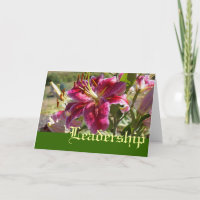 Grußkarten für Führungskräfte - Blume Boss