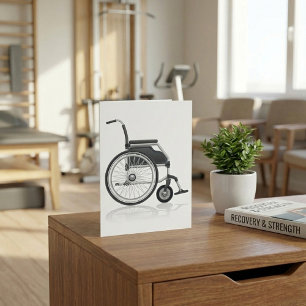 Grußkarten für Rollstühle Karte