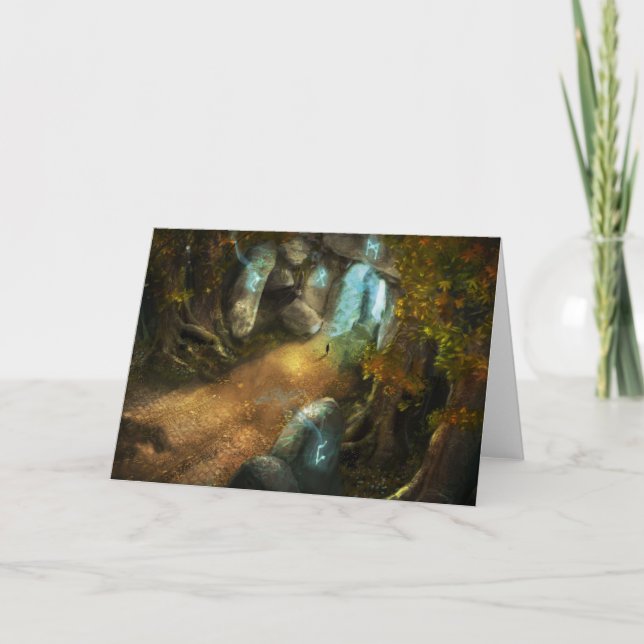 Grußkarten Karte (Vorderseite)