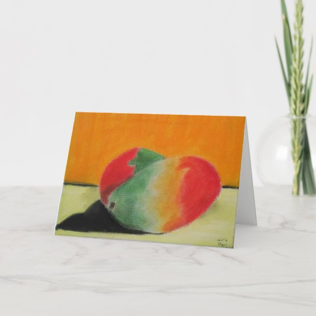Grußkarten mit "Mangoes" von Amber Larsen Karte (Vorderseite)
