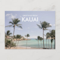 Grußkarten von Kauai Beach Postcard