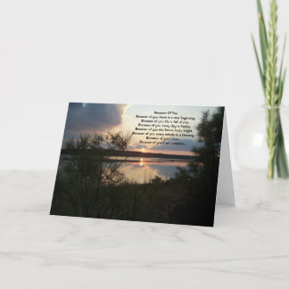 Grußkarten wegen dir 13 karte