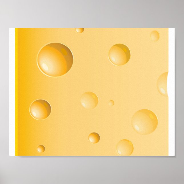 Gruyere Cheese Poster (Vorne)