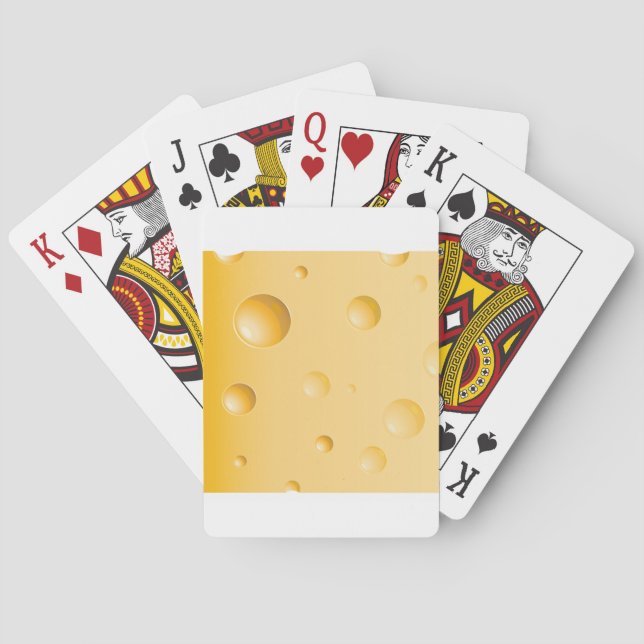 Gruyere Käse Spielkarten (Rückseite)