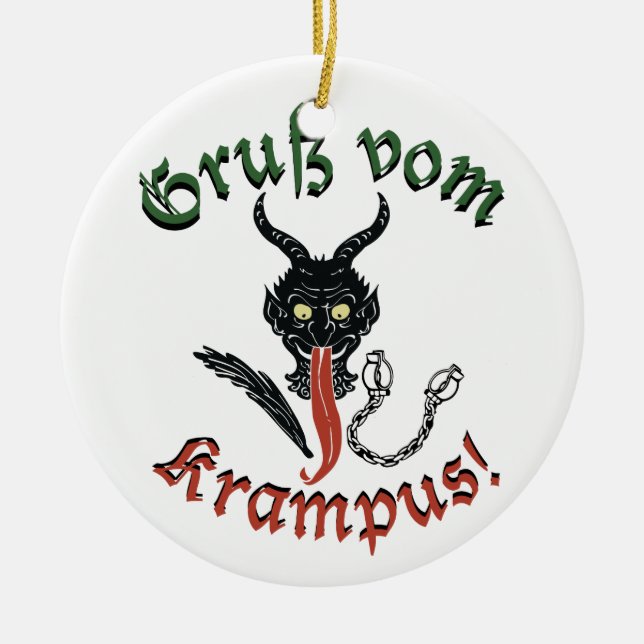 Gruz Vom Kampus Keramik Ornament (Vorne)