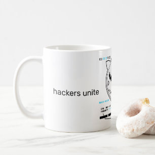 Grydscaen-Animes-Logo "Schwarze Holen" Kaffeetasse