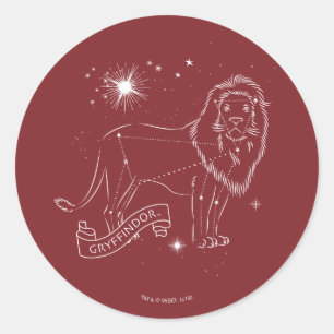 GRYFFINDOR™ Constellation Graphic Runder Aufkleber