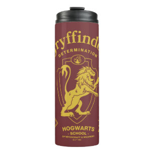 GRYFFINDOR™ Entschlossenheit Mut Tapferkeit Wappen Thermosbecher