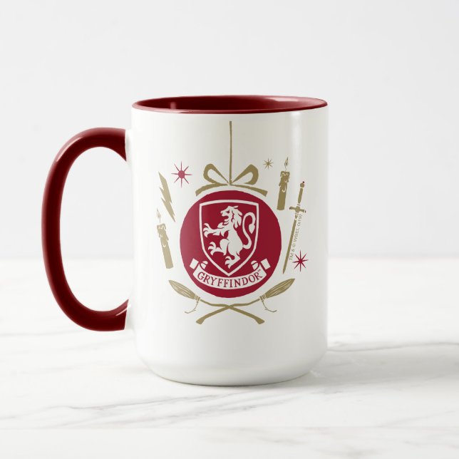 GRYFFINDOR™ Holiday Bauble Graphic Tasse (Links)