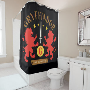 GRYFFINDOR™ House Double Lion Sword Graphic Duschvorhang