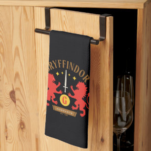 GRYFFINDOR™ House Double Lion Sword Graphic Geschirrtuch