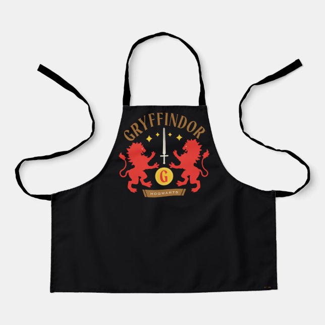 GRYFFINDOR™ House Double Lion Sword Graphic Schürze (Vorderseite)