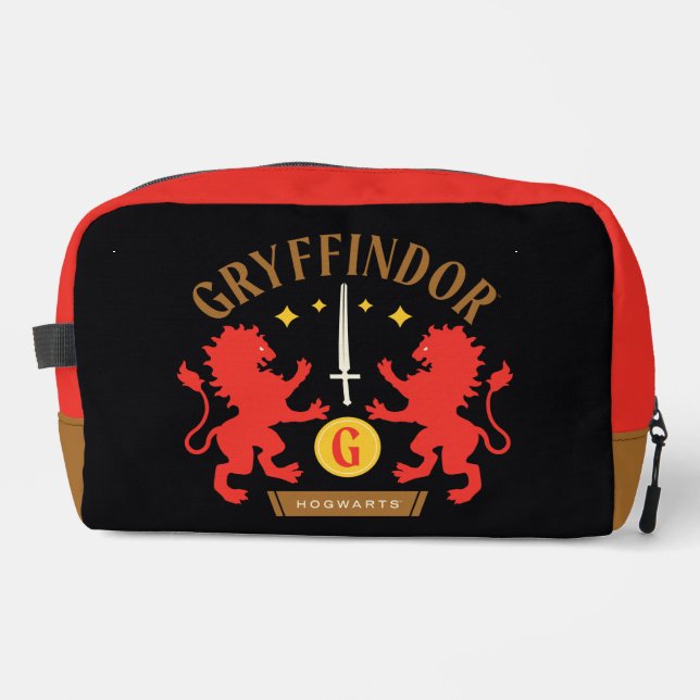GRYFFINDOR™ House Double Lion Sword Graphic Waschbeutel (Vorderseite)