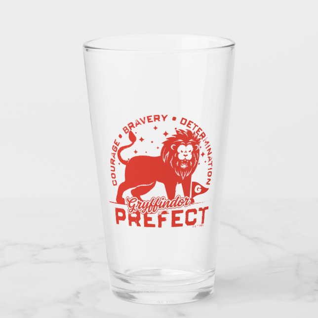 GRYFFINDOR™ Präfektes Abzeichen Glas (Vorderseite)