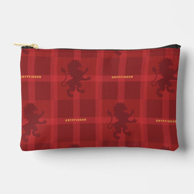 GRYFFINDOR™ Tartan Kariertes Muster Zubehörtasche (Vorderseite)