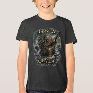 Grýla Folklore-Shirt – Mutter der Yule-Lads Tri-Blend Shirt