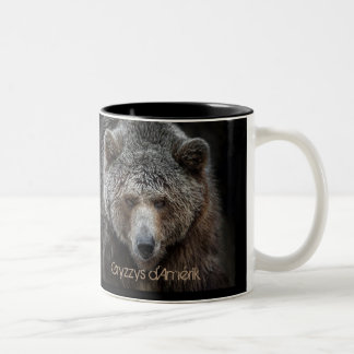 Gryzzys aus Amerika Zweifarbige Tasse