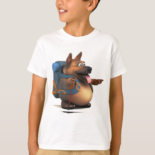 GS Backpacker T-Shirt (Vorderseite)