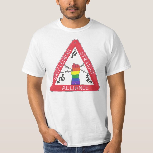 GSA Dreieckt-stück T-Shirt (Vorderseite)