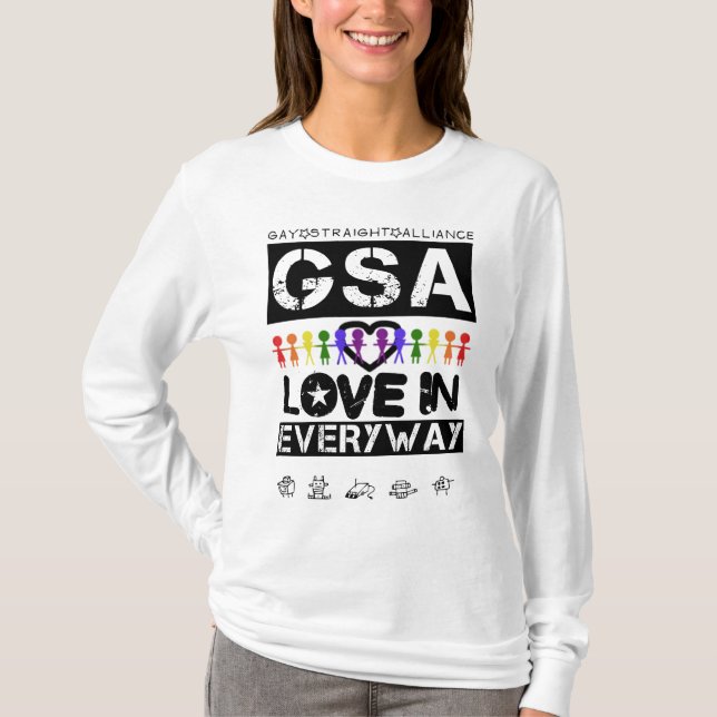 GSA Hoodie T-Shirt (Vorderseite)