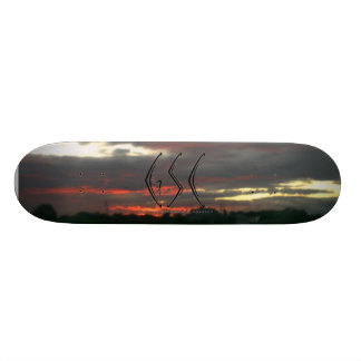GSC Skateboard Deck "Großer roter Himmel"