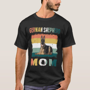GSD013 - Deutsche Schäferhunde-Mama T-Shirt