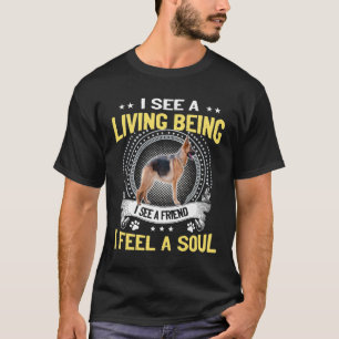GSD128 - Ich sehe ein Leben, wenn ich einen Freund T-Shirt