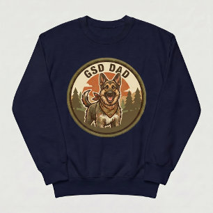 GSD Dad Crewneck Sweatshirt Geschenk für Deutsch