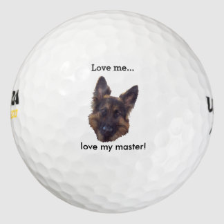 GSD Golf Ball, "Liebe, Liebe mein Meister". Golfball