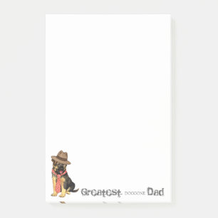 GSD-Vater Post-it Klebezettel