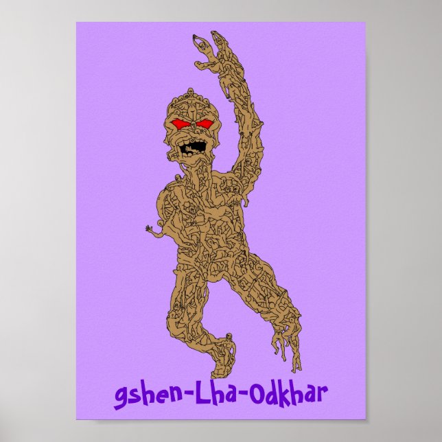 gshen-Lha-Odkhar Poster (Vorne)