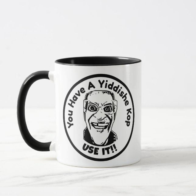 Gshmak Yiddishe Kop Tasse (Links)