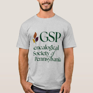 GSP Herren T-Shirt mit großem Logo und kurzen Ärme