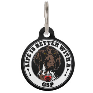 GSP Personalized Life Is Better With A GSP Haustiermarke