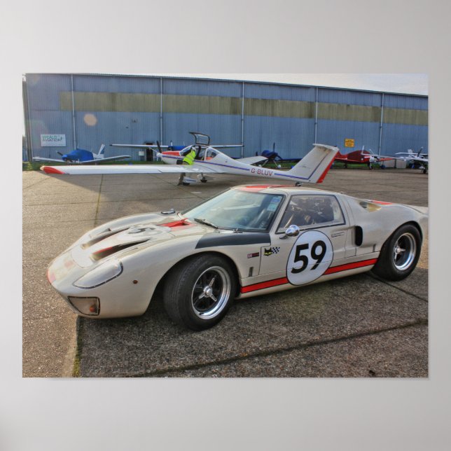 GT40 POSTER (Vorne)