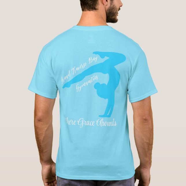 GTbay Gymnastik Pink T-Shirt (Rückseite)