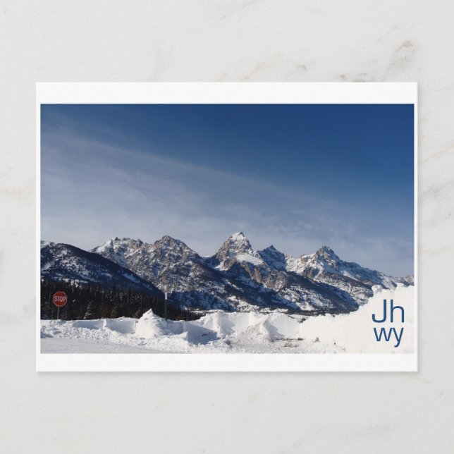 GTNP WINTER POSTKARTE (Vorderseite)